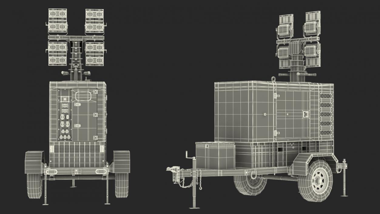 3D Kohler Mobile Generator model