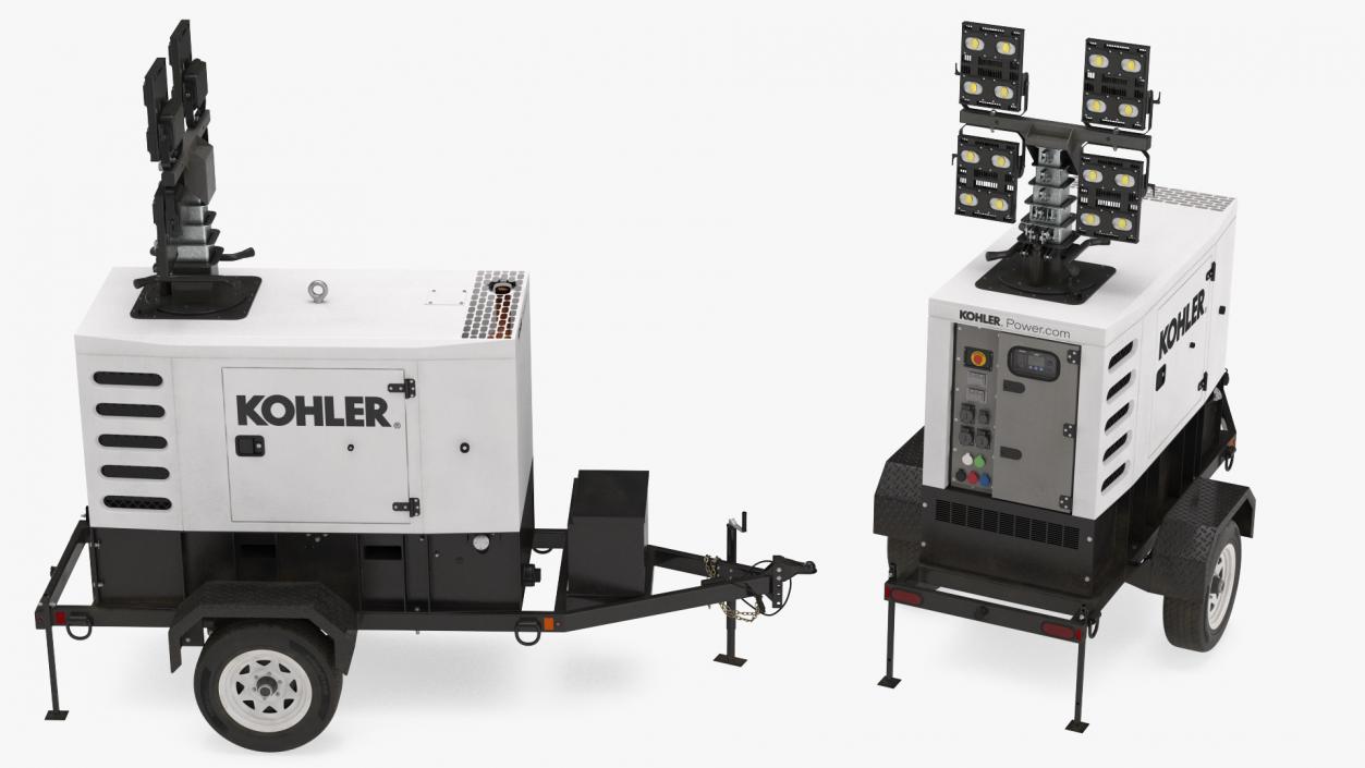 3D Kohler Mobile Generator model