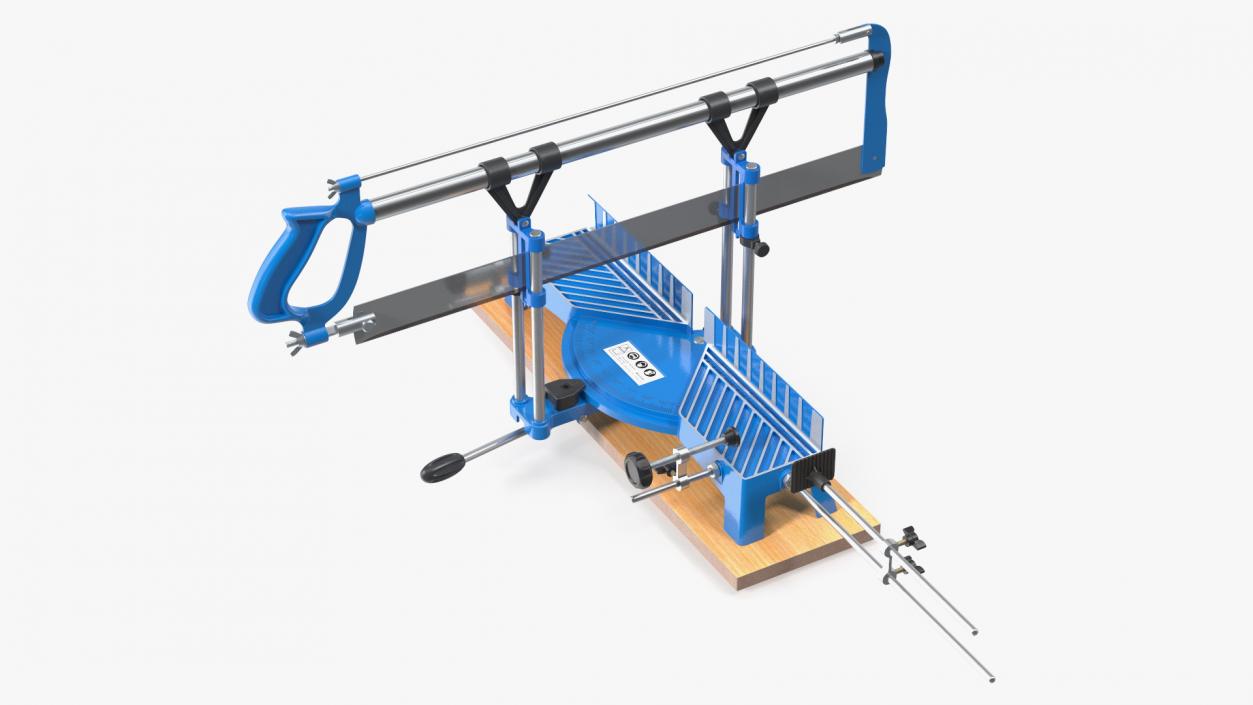 3D model Precision Hand Saw Rigged