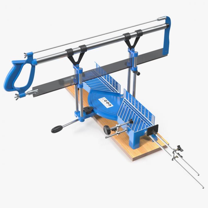 3D model Precision Hand Saw Rigged