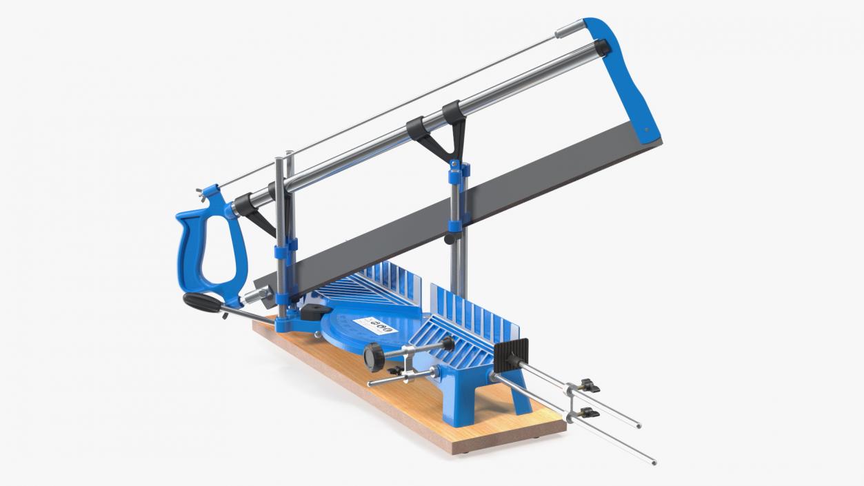 3D model Precision Hand Saw Rigged