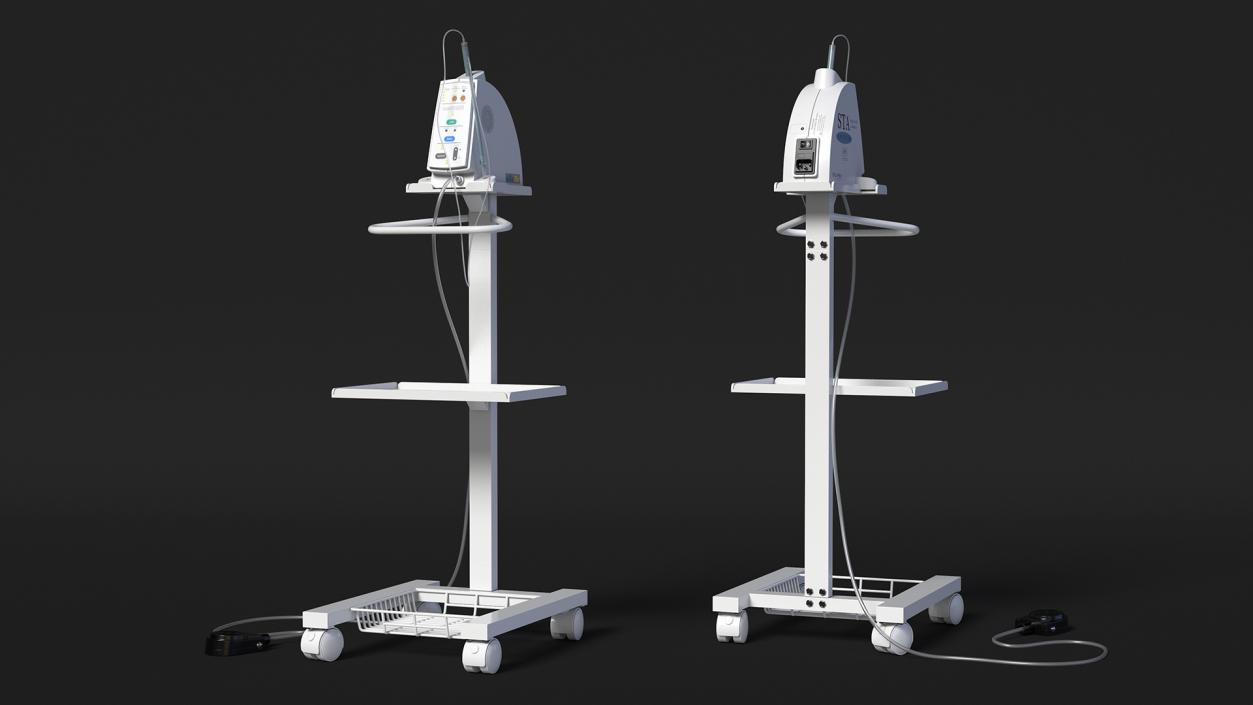 3D Single Tooth Anesthesia STA System on Stand model