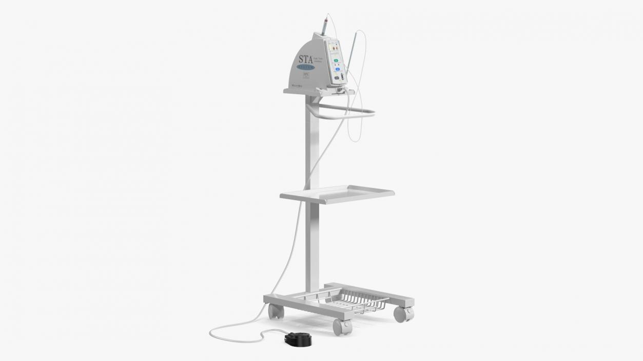 3D Single Tooth Anesthesia STA System on Stand model