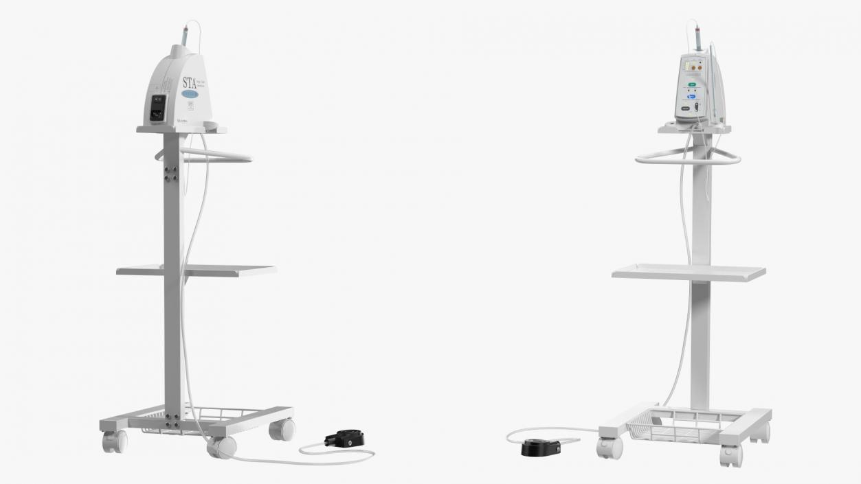 3D Single Tooth Anesthesia STA System on Stand model