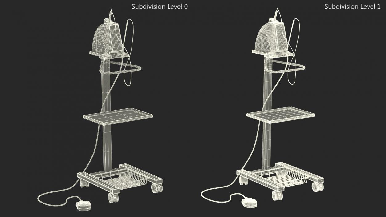 3D Single Tooth Anesthesia STA System on Stand model