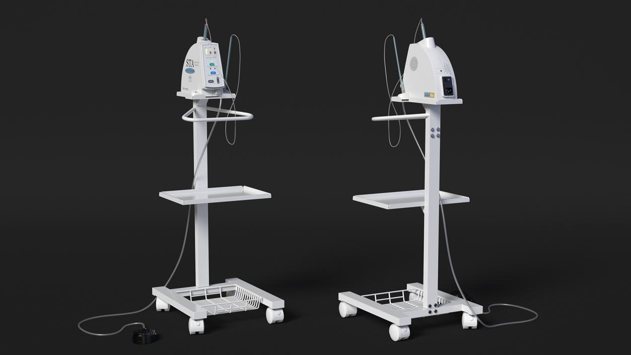 3D Single Tooth Anesthesia STA System on Stand model