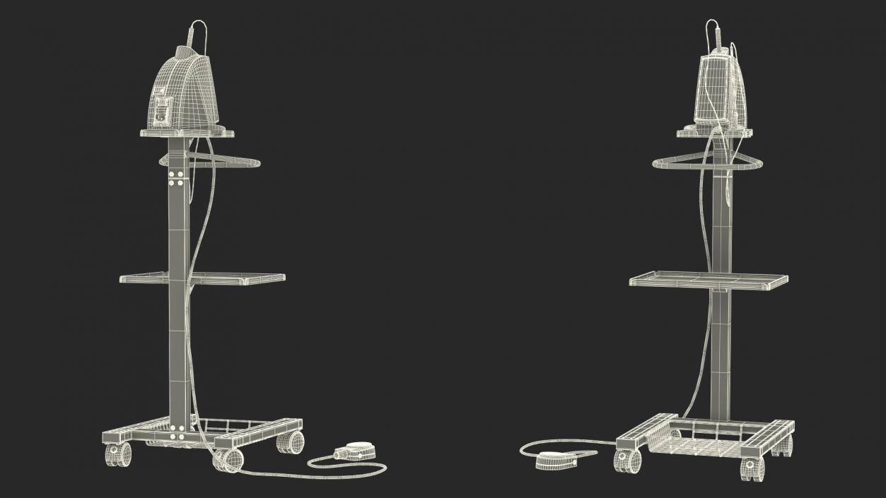 3D Single Tooth Anesthesia STA System on Stand model