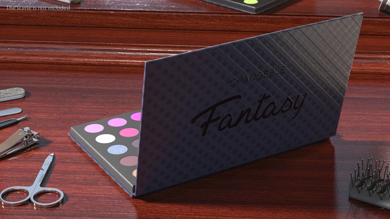 CHANGEBLE Fantasy Eyeshadow Makeup Palette 3D