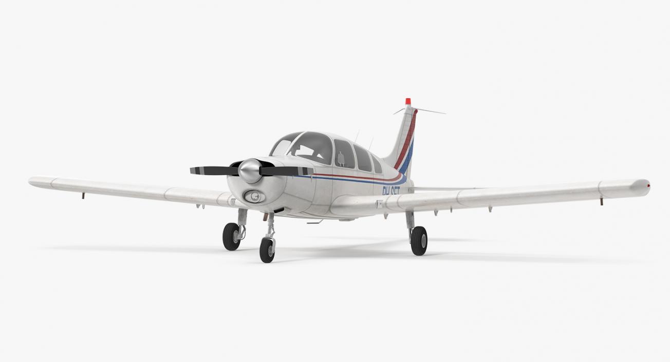 Civil Utility Aircraft Piper PA 28-161 Cherokee 3D