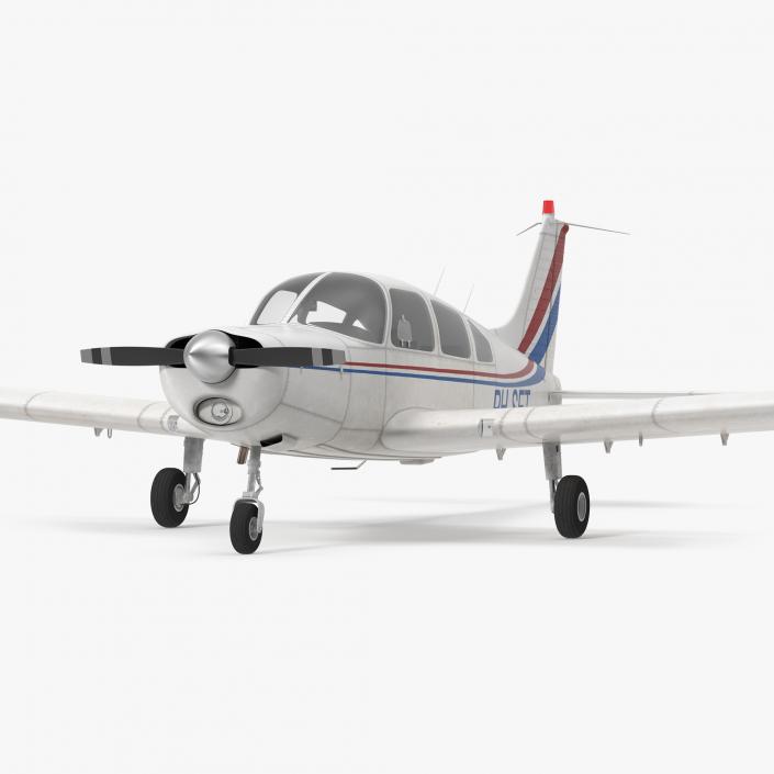 Civil Utility Aircraft Piper PA 28-161 Cherokee 3D