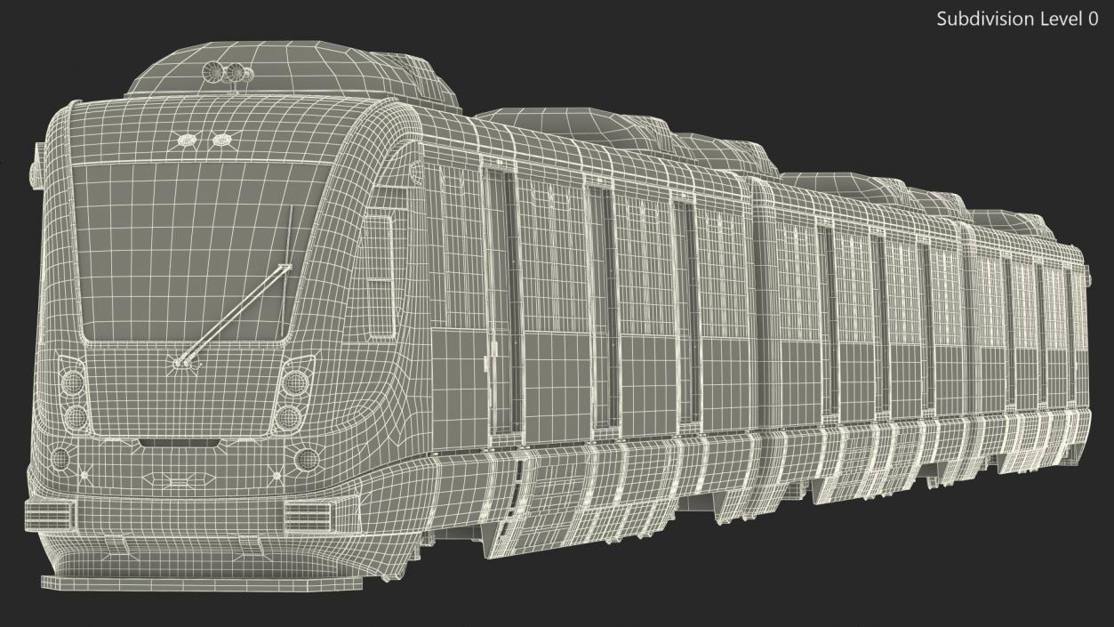 VLT Train 3D model