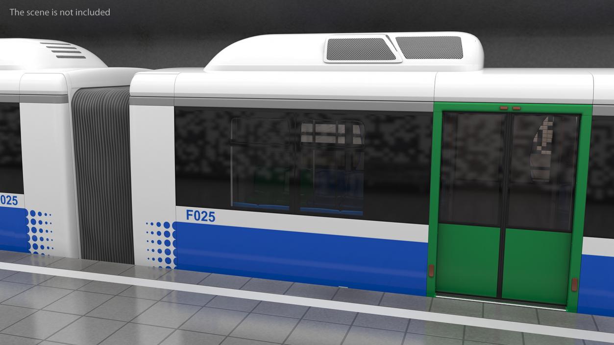 VLT Train 3D model