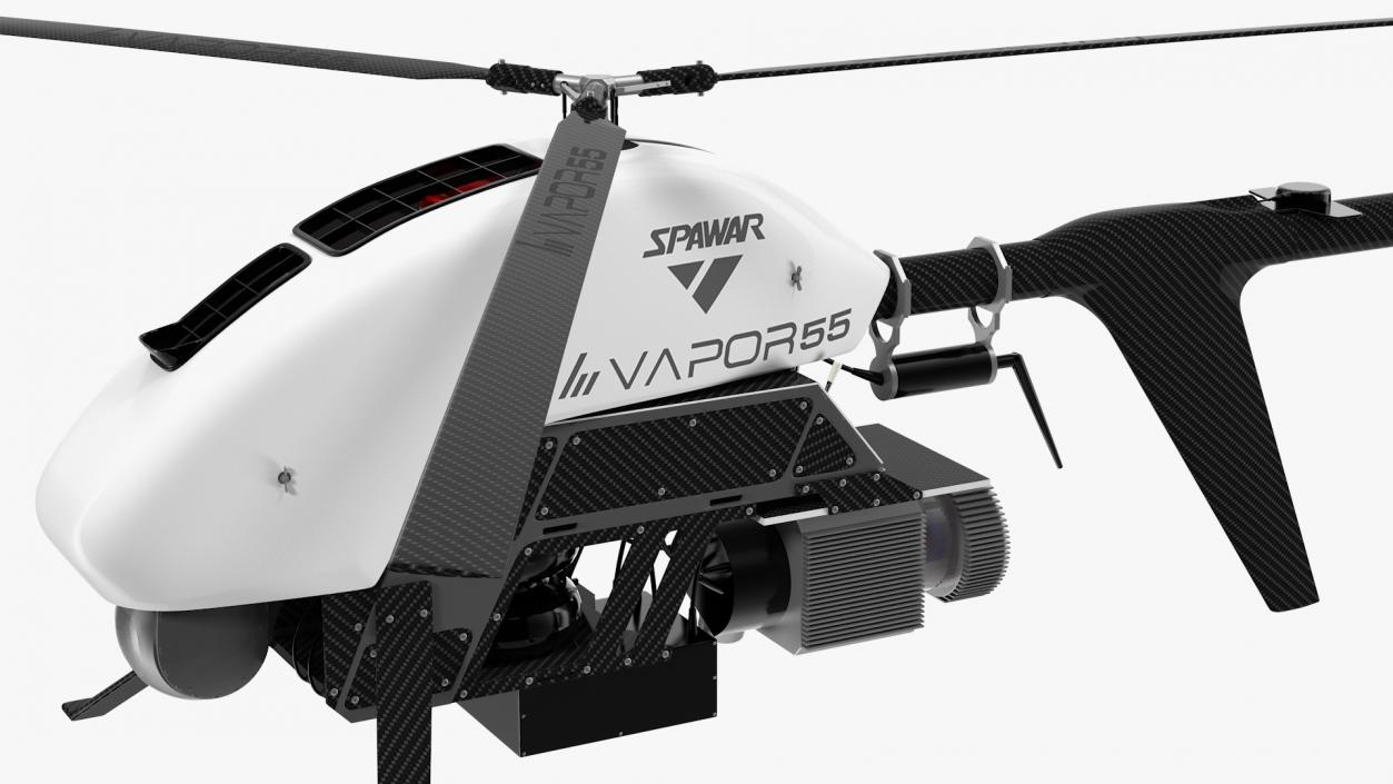 Vapor 55 Helicopter UAV Drone 3D model