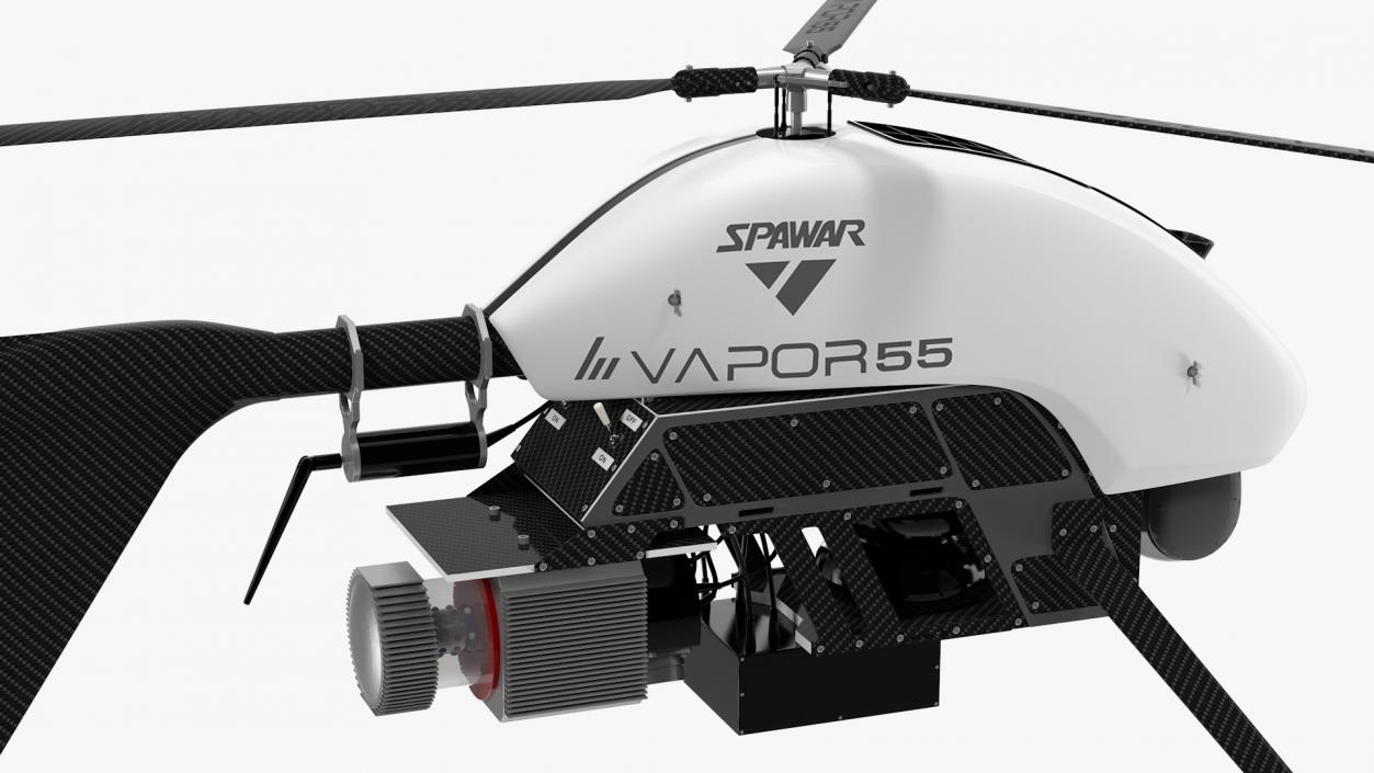 Vapor 55 Helicopter UAV Drone 3D model