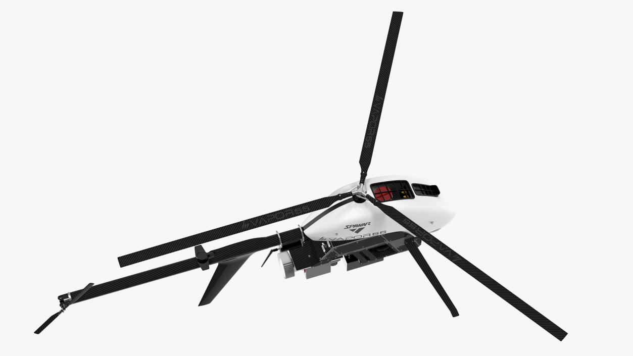 Vapor 55 Helicopter UAV Drone 3D model