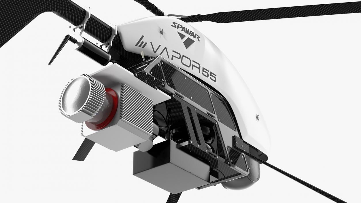 Vapor 55 Helicopter UAV Drone 3D model