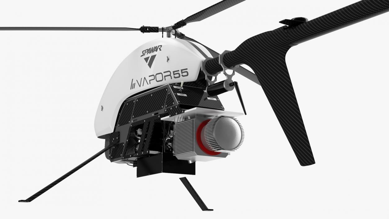 Vapor 55 Helicopter UAV Drone 3D model