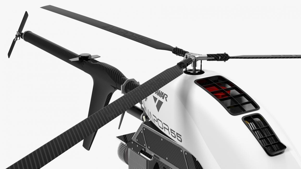 Vapor 55 Helicopter UAV Drone 3D model