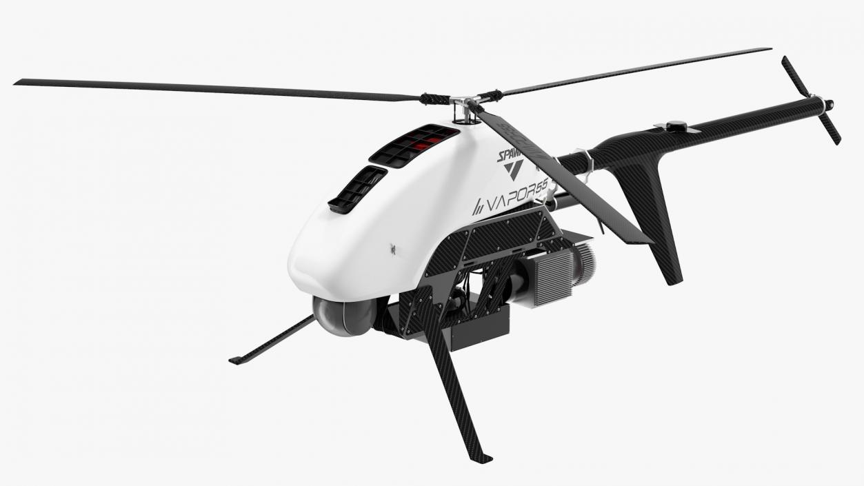 Vapor 55 Helicopter UAV Drone 3D model