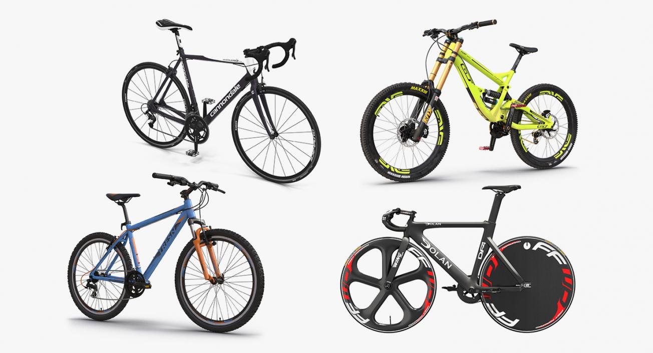 3D model Modern Bikes Collection 2