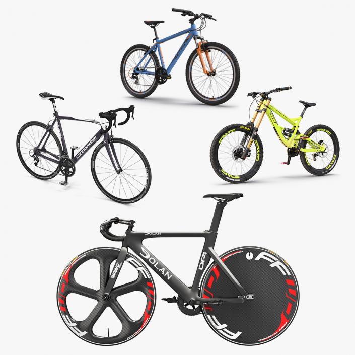 3D model Modern Bikes Collection 2