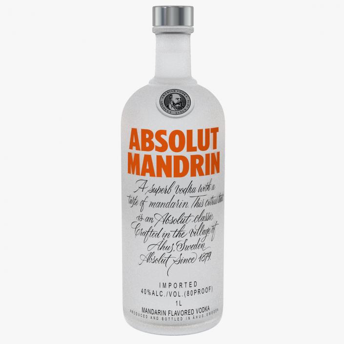 3D Absolut Vodka Mandrin