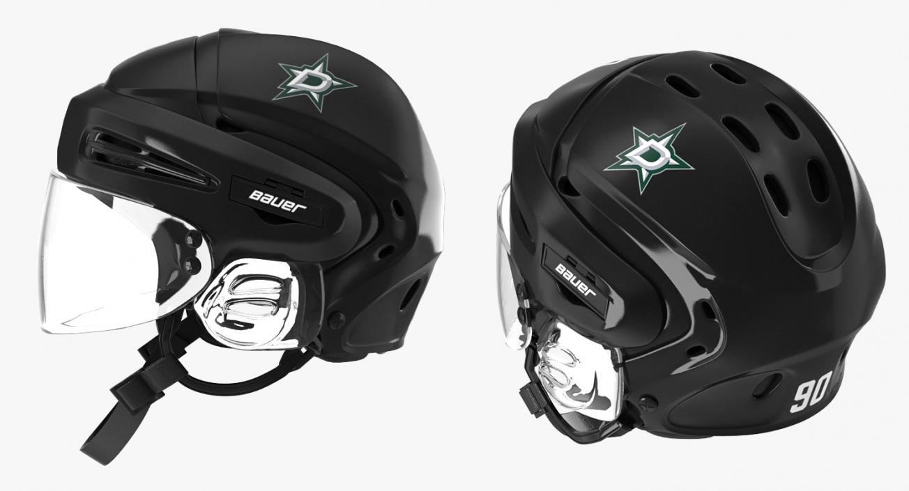 3D Hockey Player Stars Rigged