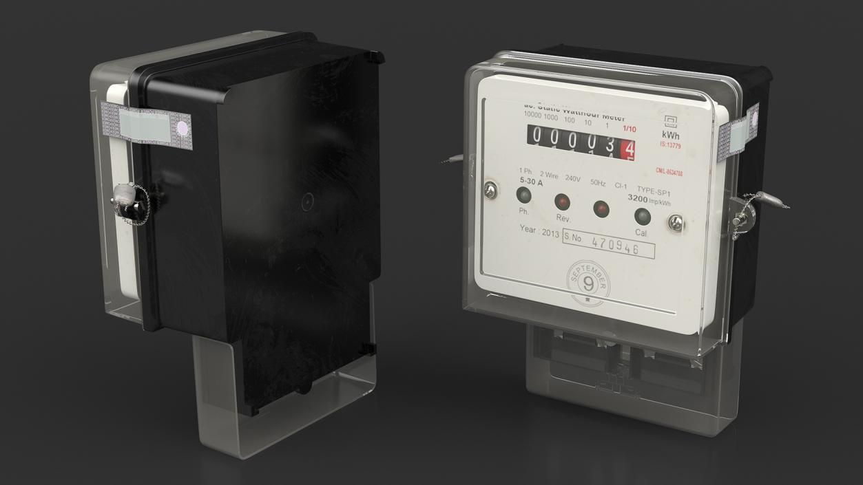 3D model Electric Power Meter