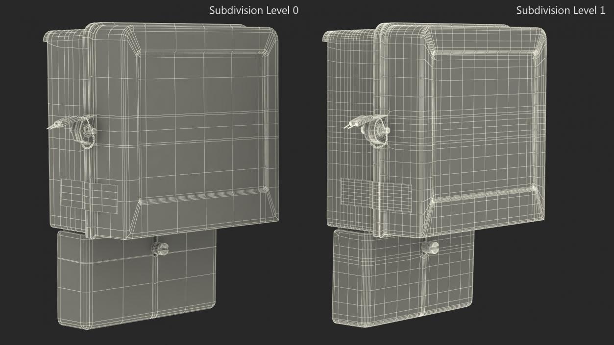 3D model Electric Power Meter