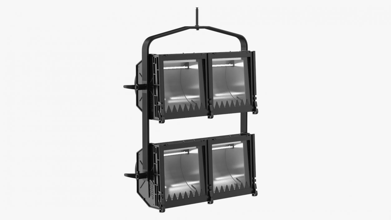 3D Flood Light 4 Cube model