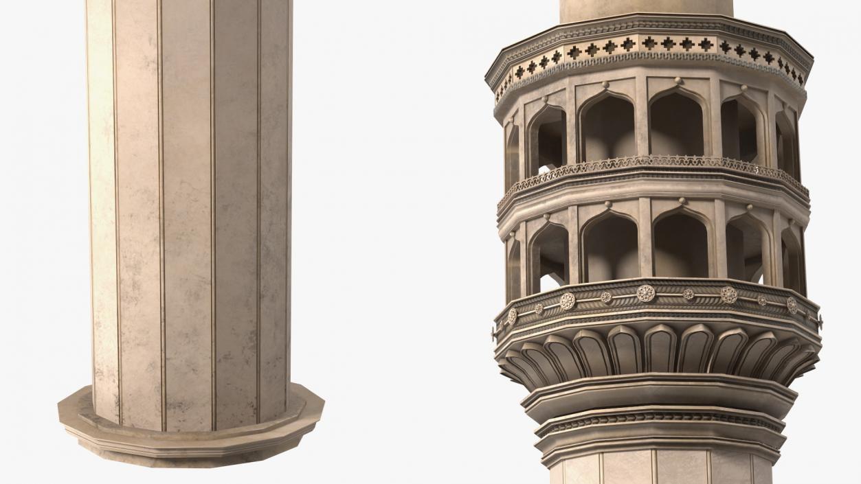 Minaret 3D model