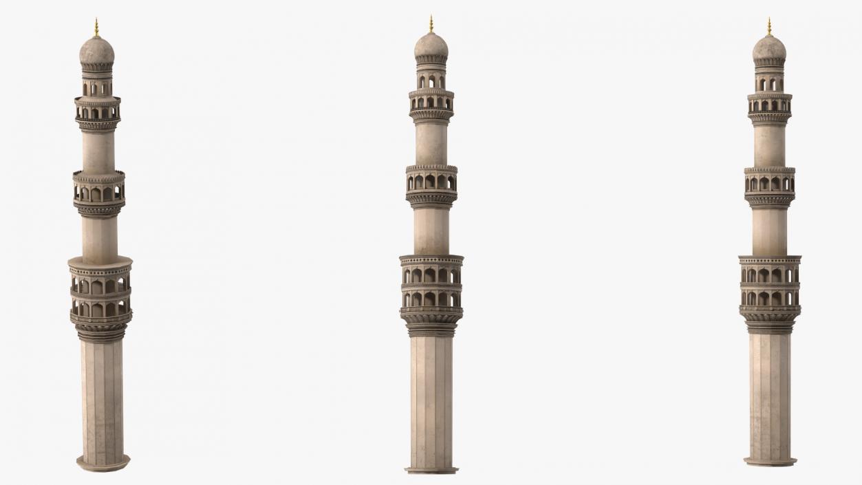 Minaret 3D model