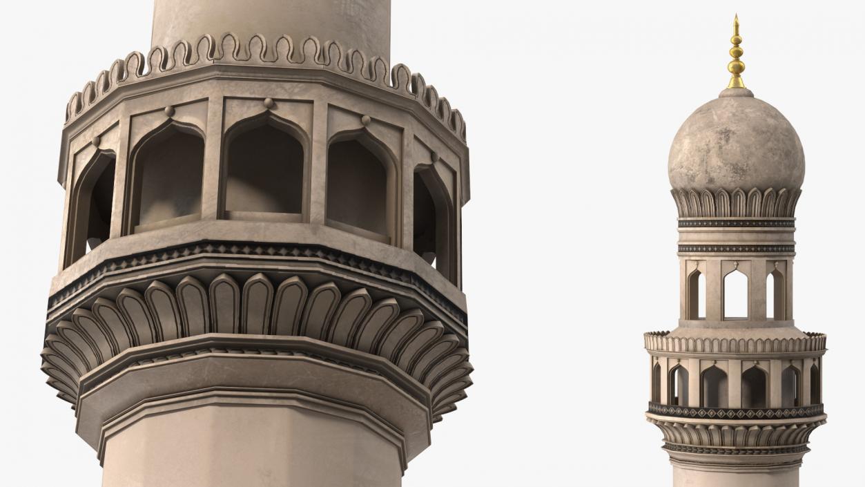 Minaret 3D model