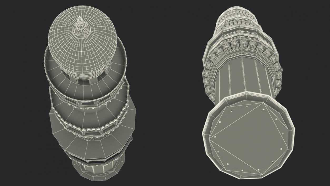 Minaret 3D model