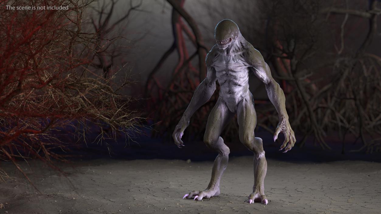 3D model Monster Beast Rigged