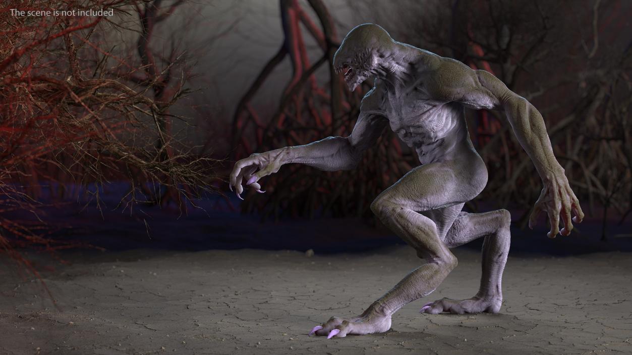 3D model Monster Beast Rigged