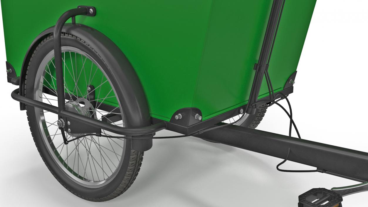 Cargo Bike Rigged 3D