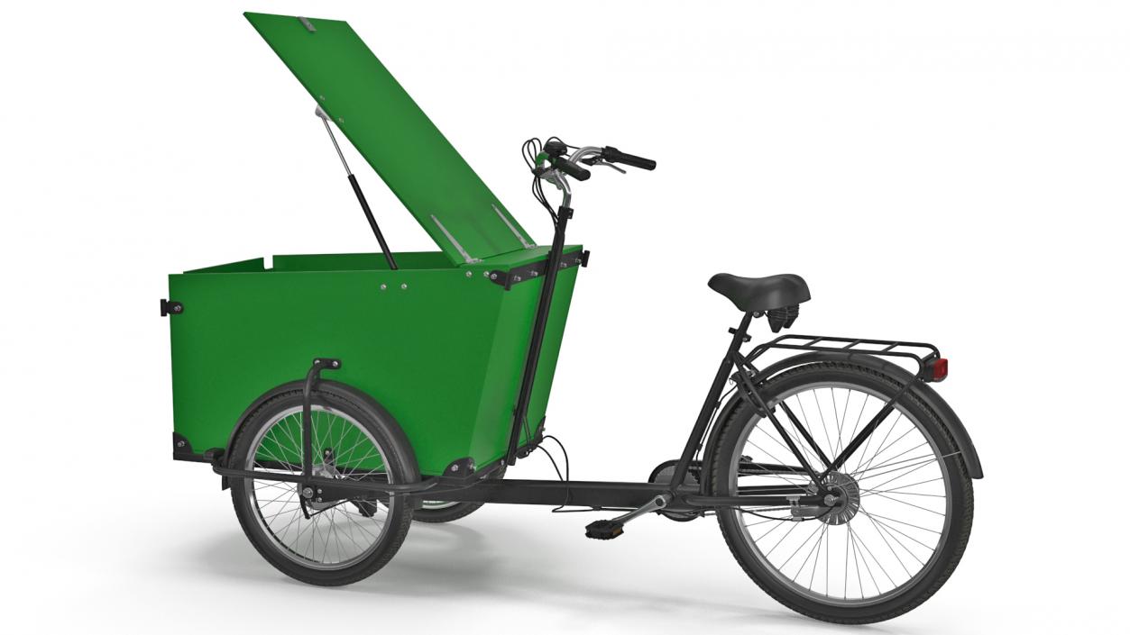 Cargo Bike Rigged 3D