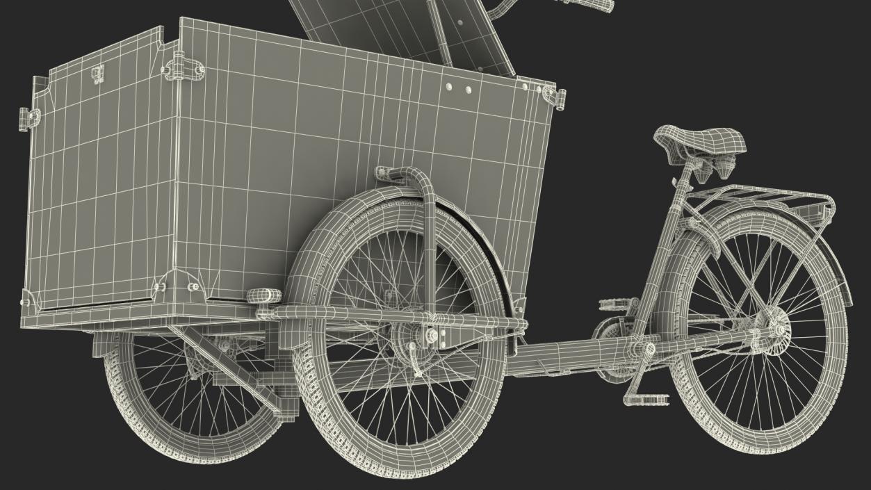 Cargo Bike Rigged 3D