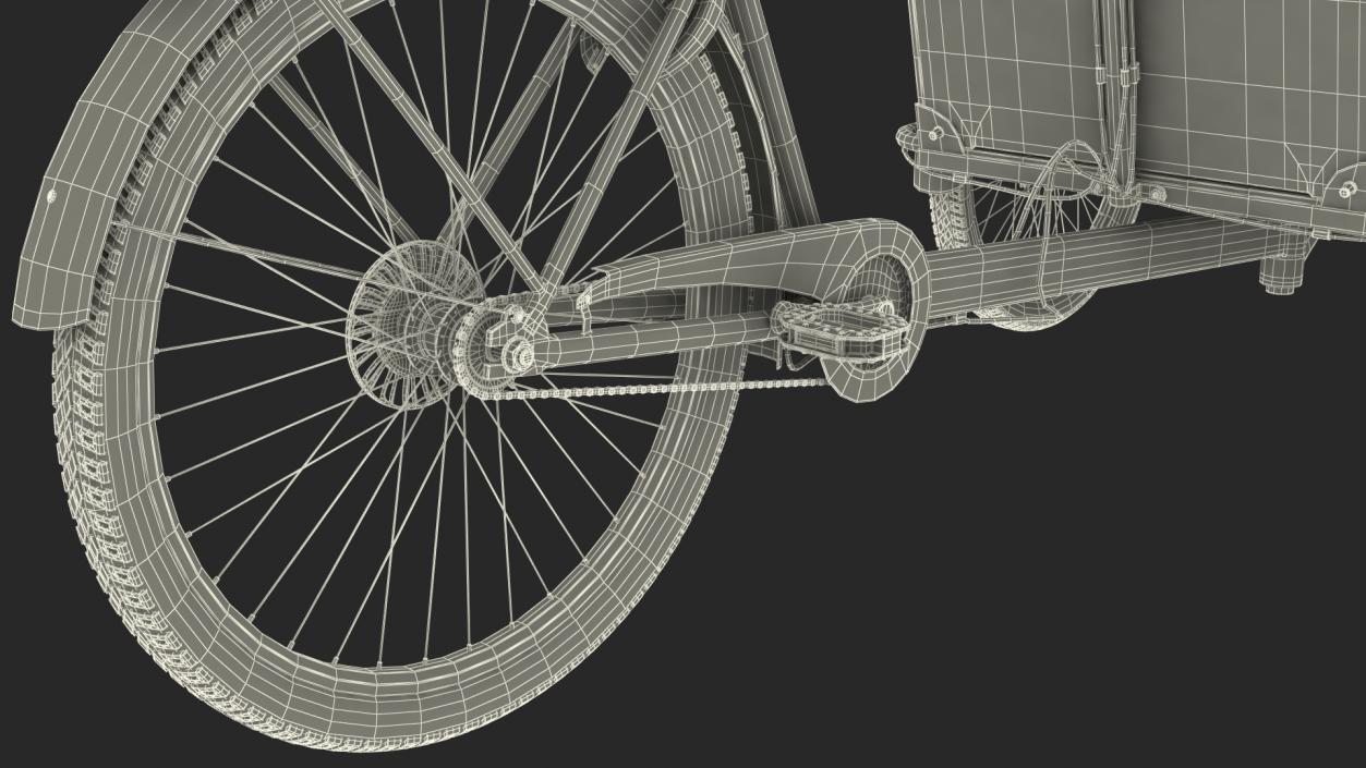 Cargo Bike Rigged 3D