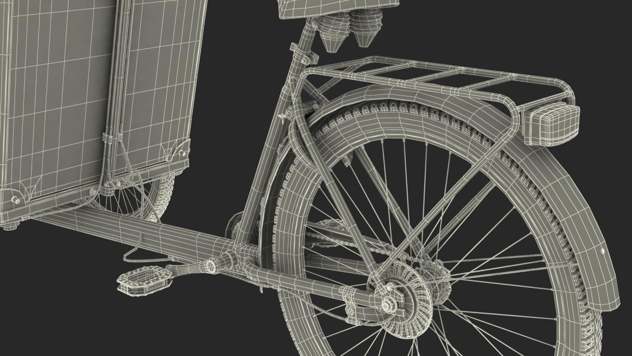 Cargo Bike Rigged 3D