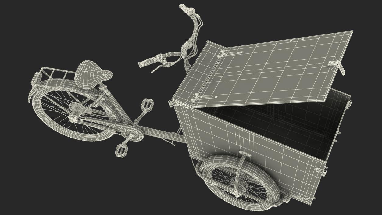 Cargo Bike Rigged 3D