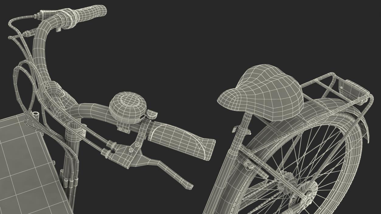 Cargo Bike Rigged 3D