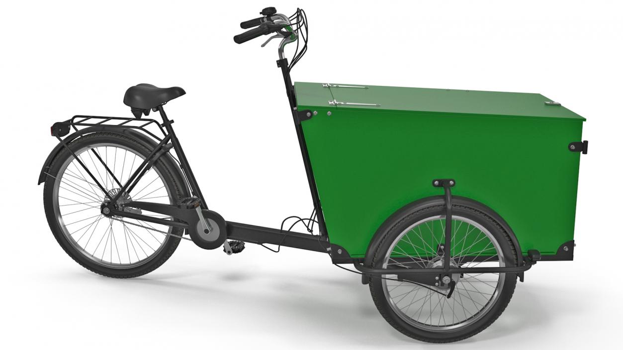 Cargo Bike Rigged 3D