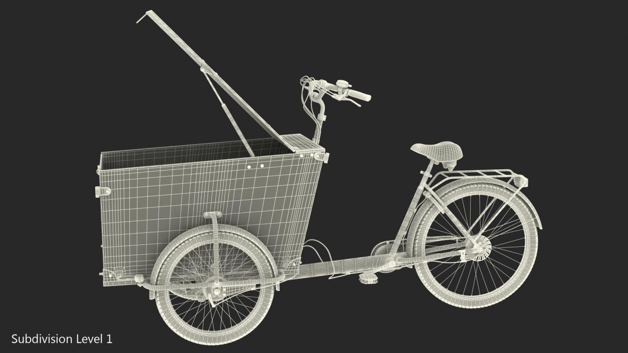 Cargo Bike Rigged 3D