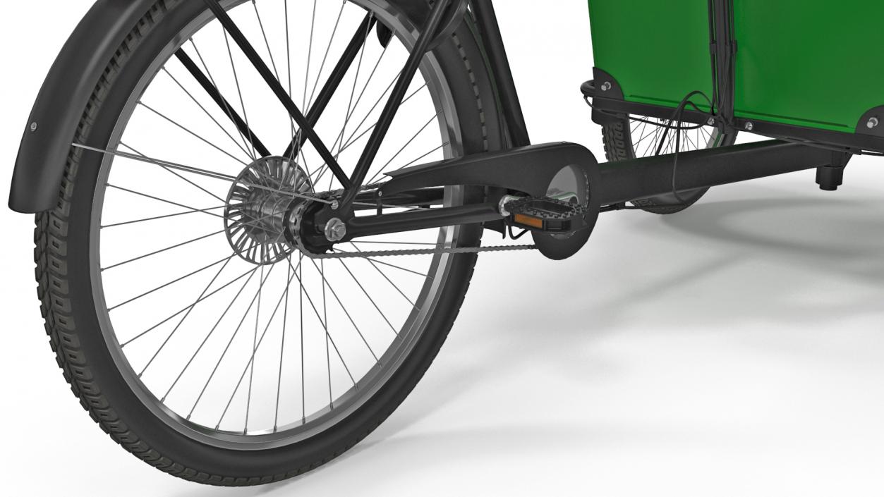 Cargo Bike Rigged 3D