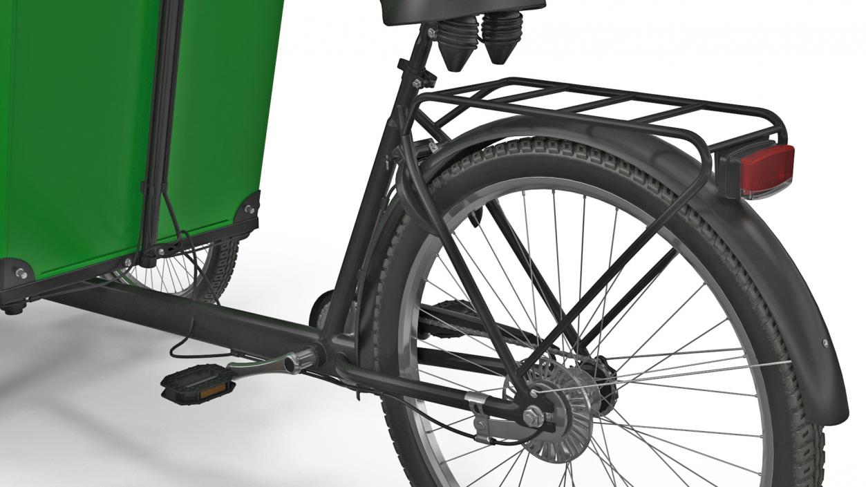 Cargo Bike Rigged 3D