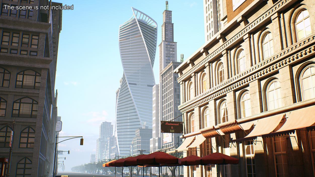 Moscow City Evolution Tower 3D