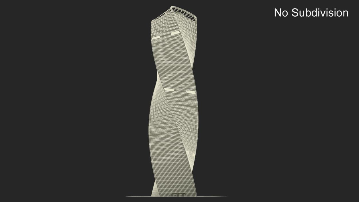 Moscow City Evolution Tower 3D