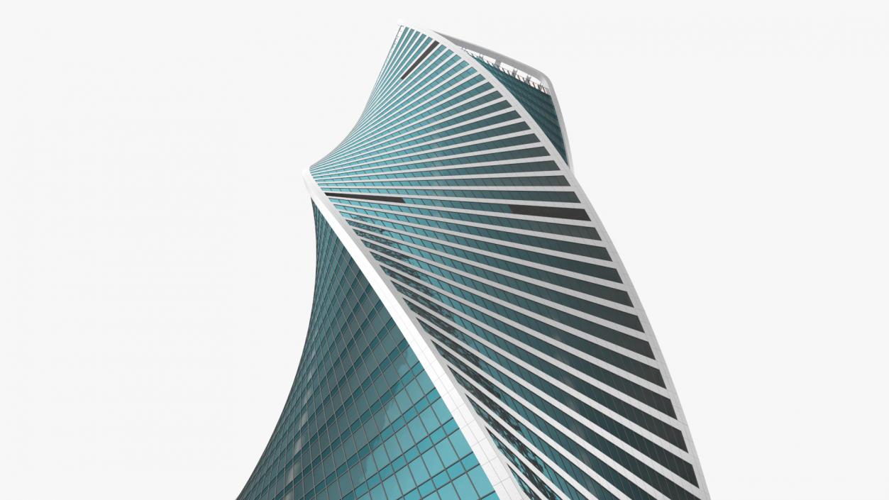 Moscow City Evolution Tower 3D